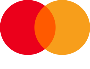 Mastercard white letters logo