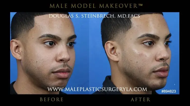 Male model makeover